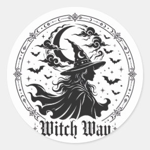 Heksen Weg Sticker
