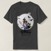heksen welkom t-shirt (Design voorkant)