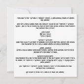 "Heksen & Whiskey Whirl" Halloween Kaart (Achterkant)