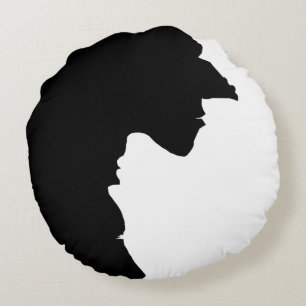 Heksen Yin Yang Halloween Rond Kussen
