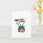 Heksen Zijn Gek Kaart (Gele Bloem)