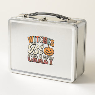 Heksen Zijn Gek Vintage Halloween T-shirt Ontwerp_