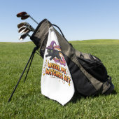 heksen zwarte kat Classic T-Shirt Golfhanddoek (Groen)