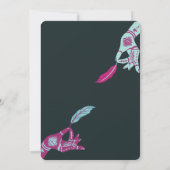 Heksenambachten Halloween Party Uitnodiging (Achterkant)