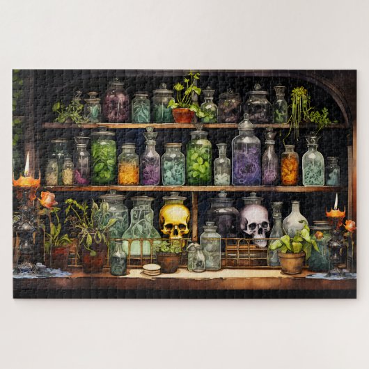 Heksenapotheek Jigsaw Puzzel (Horizontaal)
