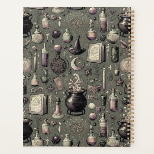 heksenapotheker planner (Achterkant)