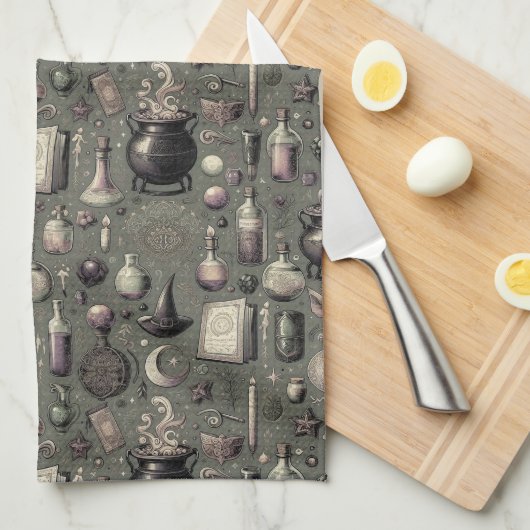 heksenapotheker theedoek (Quarter Fold)