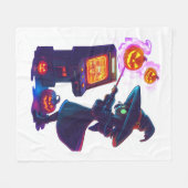 Heksenarcade Nacht Fleece Deken (Voorkant (Horizontaal))