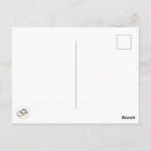 Heksenbaby met spook briefkaart (Achterkant)