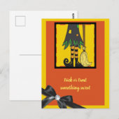 heksenbenen Halloween Briefkaart (Voorkant / Achterkant)