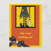 heksenbenen Halloween Briefkaart (Voorkant)