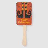 heksenbenen Halloween Handwaaier (Voorkant)