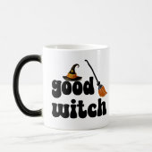 Heksenbezem en pet magische mok (Links)