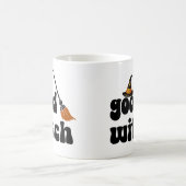 Heksenbezem en pet magische mok (Center)