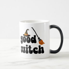 Heksenbezem en pet magische mok