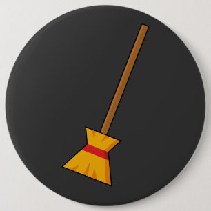 Heksenbezem Ronde Button 6,0 Cm