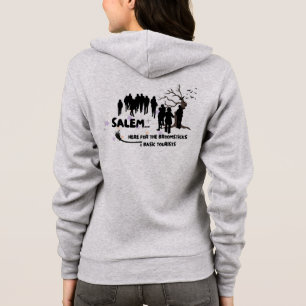 Heksenbezems bezoeken Salem Basic Tourist Hoodie