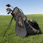 Heksenbezwering Grafisch_1 Golfhanddoek (Groen)