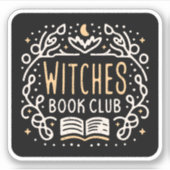 Heksenboekenclub Sticker (Voorkant)