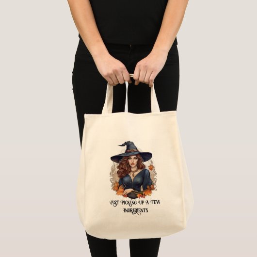 Heksenboodschappentas Tote Bag (Voorkant (product))