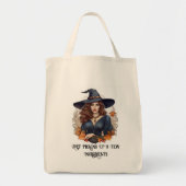 Heksenboodschappentas Tote Bag (Voorkant)