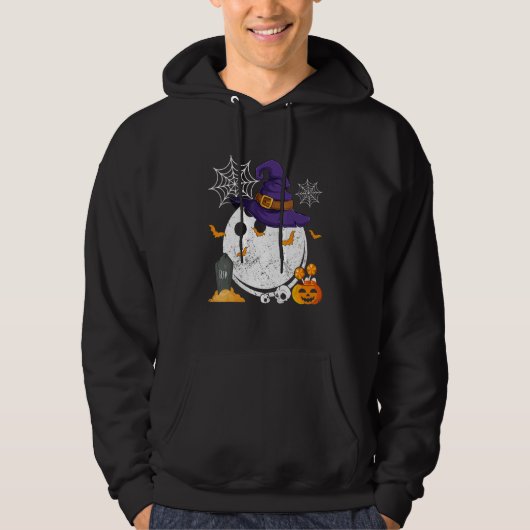 Heksenbowling Halloween-kostuum Bowling Hoodie (Voorkant)