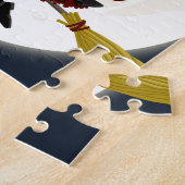 heksenbroomstokbroom legpuzzel (Zijkant)