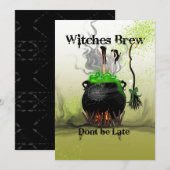 heksenbrouwfeest kaart (Voorkant / Achterkant)
