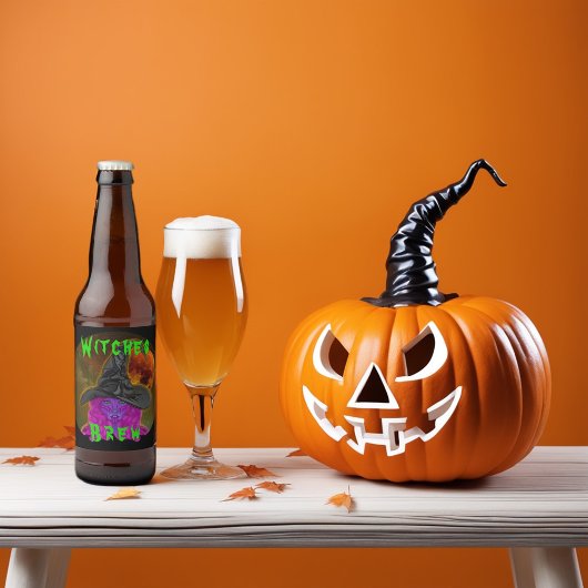 Heksenbrouwsel Bier Etiket