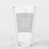 Heksenbrouwsel Grappig Heksenontwerp_1 Glas (Achterkant)