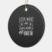 Heksenbrouwsel Grappig Heksenontwerp_1 Keramisch Ornament (Links)