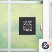 Heksenbrouwsel Grappig Heksenontwerp_1 Raamsticker (Huis)