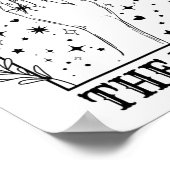 Heksenbruid Coven Matching Gotische Bachelorette-f Poster (Hoek)