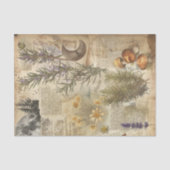 heksendagboek met maan en bloemen tissuepapier (Voorkant)