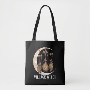 Heksendorp Gothic Occult Wicca Heidense Natuur Tote Bag