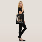 Heksendorp Gothic Occult Wicca Heidense Natuur Tote Bag (Op model)