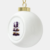 Heksendrank Café Keramische Bal Ornament (Rechts)