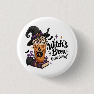 Heksendrank (IJscoffee) Ronde Button 3,2 Cm