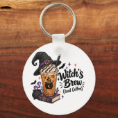 Heksendrank (IJscoffee) Sleutelhanger (Voorkant)