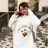 heksendrank Ik zet een spreuk Moderne Vrouwen Hall Trui