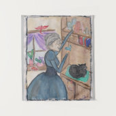 heksenfamilie wandkleed (Voorkant)