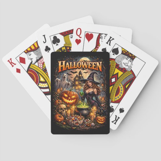 Heksenfeest Pokerkaarten (Achterkant)