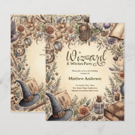 Heksenfeest Toverachtige Antieke Toverstokken Hoge