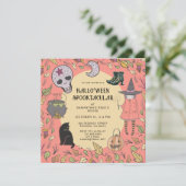 Heksenfeest van het Kind Kaart (Staand voorkant)