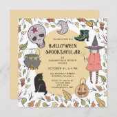 Heksenfeest van het Kind Kaart (Voorkant / Achterkant)