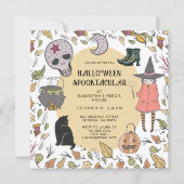 Heksenfeest van het Kind Kaart (Voorkant)