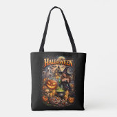 Heksenfeestnacht Tote Bag (Achterkant)