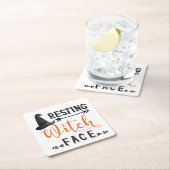 heksengezicht rust kartonnen onderzetters (Insitu)