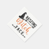 heksengezicht rust servet (Hoek)