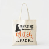 heksengezicht rust tote bag (Voorkant)